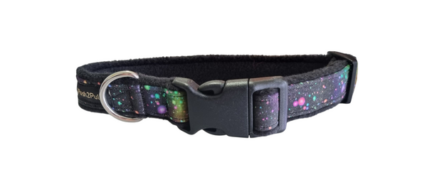 Luxury Collar - Rainbow Galaxy