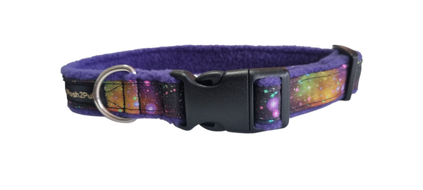 Luxury Collar - Rainbow Galaxy