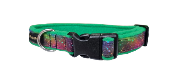 Luxury Collar - Rainbow Galaxy