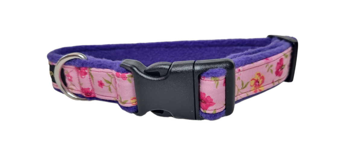 Luxury Collar - Ditsy Rose