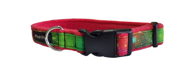 Collar de lujo - Remolino arcoíris