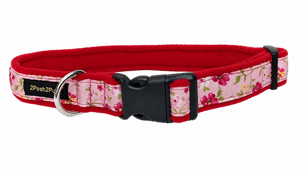 Luxury Collar - Ditsy Rose