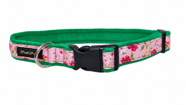 Luxury Collar - Ditsy Rose