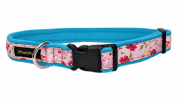Luxury Collar - Ditsy Rose