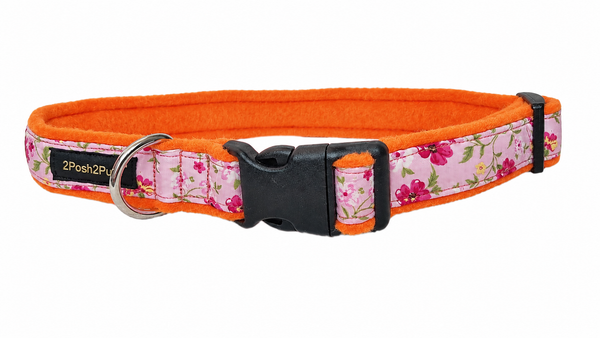 Luxury Collar - Ditsy Rose