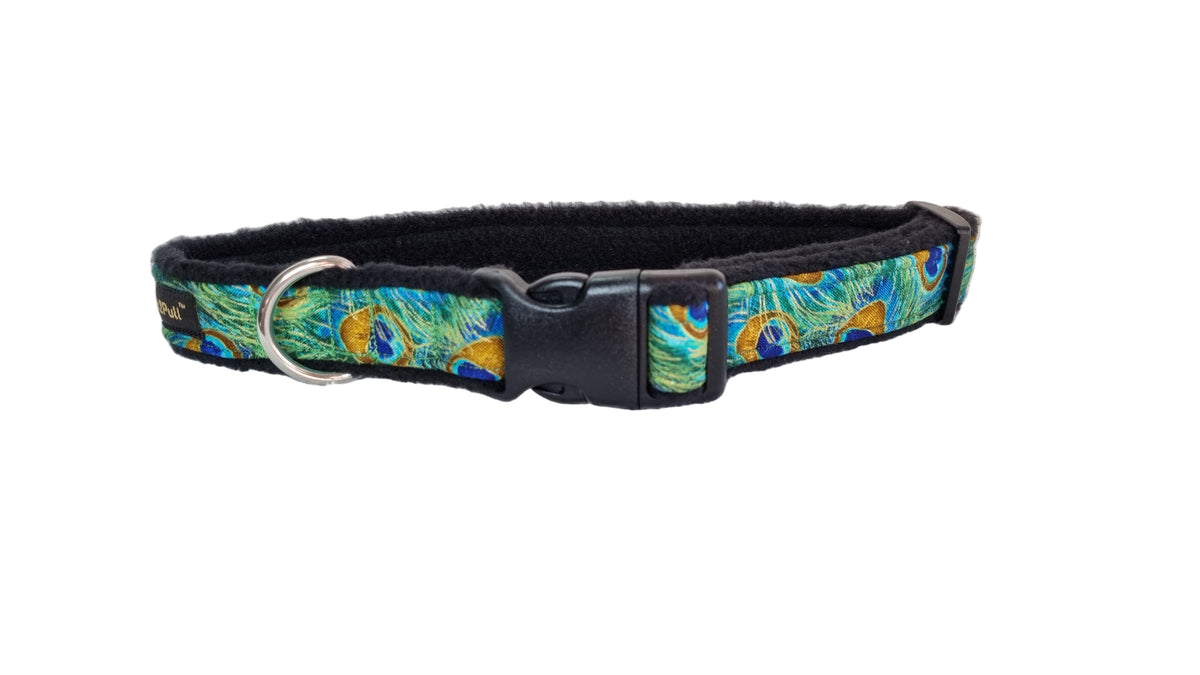 Luxury Collar - Peacock